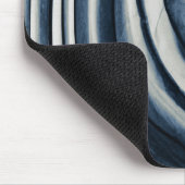 Abstract patroon met blauwtint muismat (Hoek)