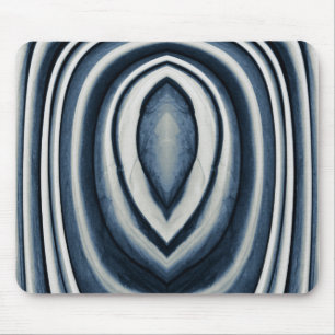 Abstract patroon met blauwtint muismat