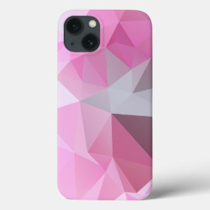 Abstract patroon met Chilly Pink Pyramid Case-Mate iPhone Case