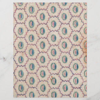 Abstract patroon met gebogen lijnen en Stippen pap