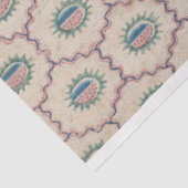 Abstract patroon met gebogen lijnen en Stippen pap Tissuepapier (Detail)