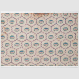 Abstract patroon met gebogen lijnen en Stippen pap Tissuepapier