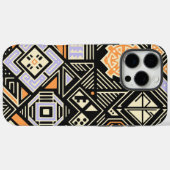 Abstract patroon met geometrische vormen Case-Mate iPhone case (Achterkant (horizontaal))