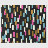 Abstract patroon met gestructureerde geometrische  cadeaupapier (Vlak)