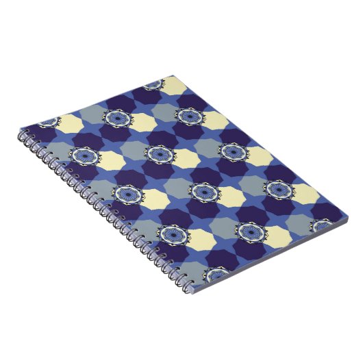 Abstract patroon met klassieke Arabische elementen Notitieboek (Rechterzijde)