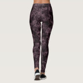 Abstract patroon met marmer leggings (Achterkant)