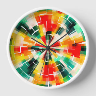 Abstract patroon met meerdere kleuren