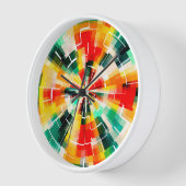 Abstract patroon met meerdere kleuren (Hoek)