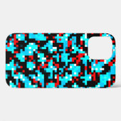Abstract patroon met meerdere kleuren Case-Mate iPhone case (Achterkant (horizontaal))