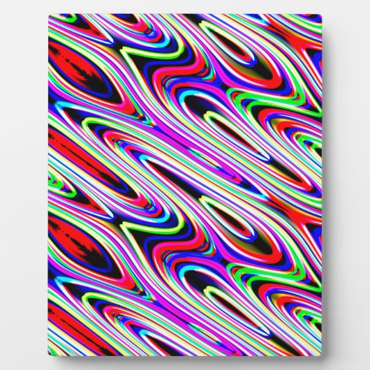 Abstract patroon met meerdere kleuren fotoplaat (Voorkant)