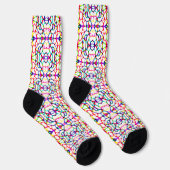 Abstract patroon met meerdere kleuren sokken (Rechts)