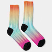 Abstract patroon met meerdere kleuren sokken (Rechts)