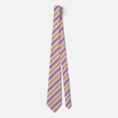 Abstract patroon met meerdere kleuren stropdas (Voorkant)