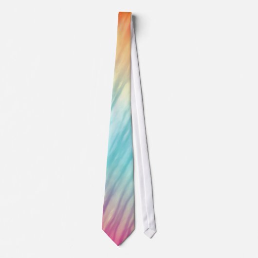 Abstract patroon met meerdere kleuren stropdas (Voorkant)