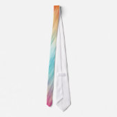 Abstract patroon met meerdere kleuren stropdas (Achterkant)
