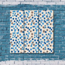 Abstract patroon met meerdere vierkanten