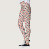 Abstract patroon met naadloze ingedrukte vlekvormi leggings (Links)