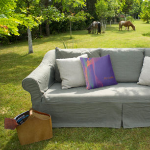 Abstract patroon met Sierkussen van de naamlavende