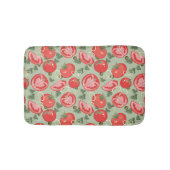 Abstract patroon met tomaat badmat (Voorkant)