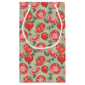 Abstract patroon met tomaat klein cadeauzakje (Achterkant)