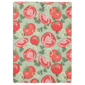 Abstract patroon met tomaat klembord (Achterkant)