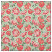 Abstract patroon met tomaat stof (Swatch)