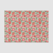 Abstract patroon met tomaat tissuepapier (Voorkant)