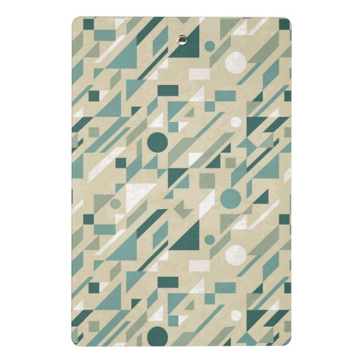 Abstract patroon mini klembord (Achterkant)