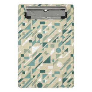 Abstract patroon mini klembord