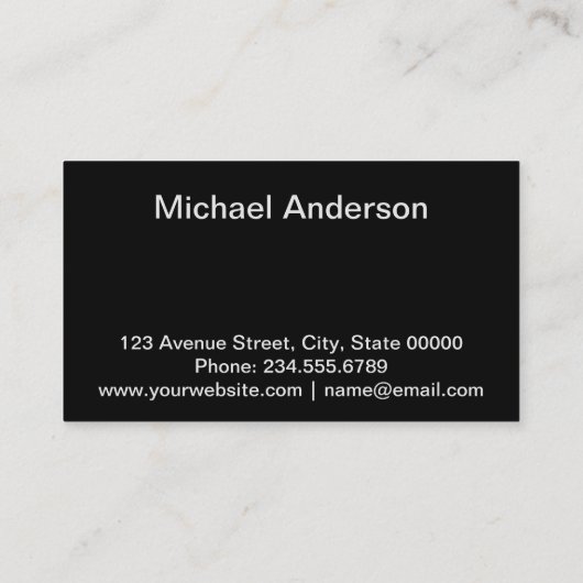 Abstract, patroon, modern visitekaartje (Achterkant)