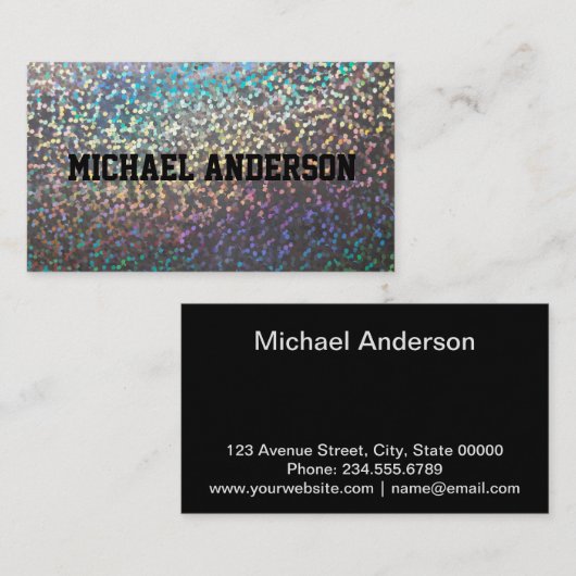 Abstract, patroon, modern visitekaartje (Voorkant / Achterkant)