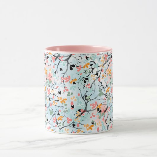 Abstract patroon mok (Midden)