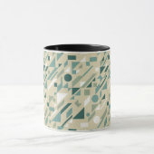 Abstract patroon mok (Midden)