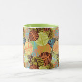 Abstract patroon mok (Midden)