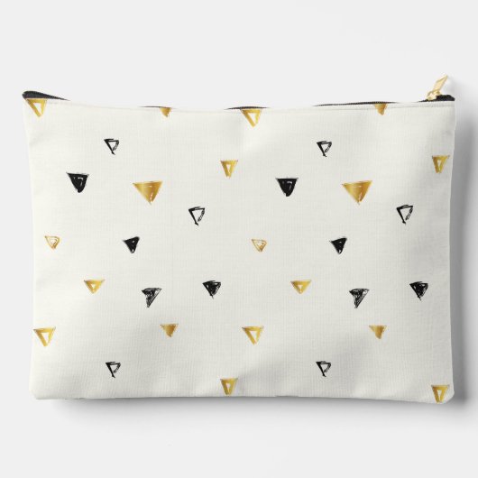 Abstract Patroon Monogram Script Modern Custom Etui (Achterkant)