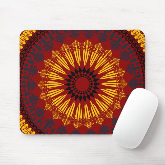 Abstract patroon muismat (Met muis)