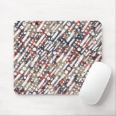 Abstract patroon muismat (Met muis)