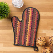 Abstract patroon naadloos botanisch 4 ovenwant (Top down)