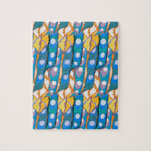 Abstract patroon naadloze illustratie 2 legpuzzel