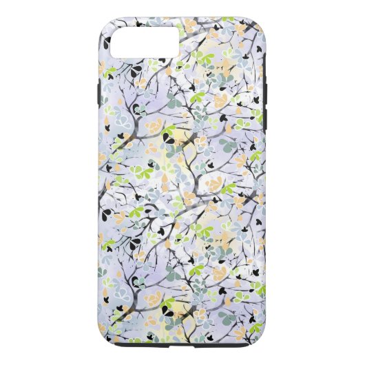 Abstract patroon, najaarspatroon Case-Mate iPhone case (Achterkant)