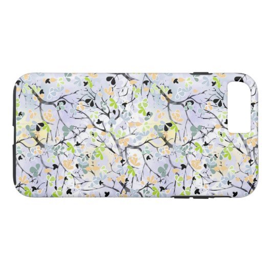 Abstract patroon, najaarspatroon Case-Mate iPhone case (Achterkant (Horizontaal))