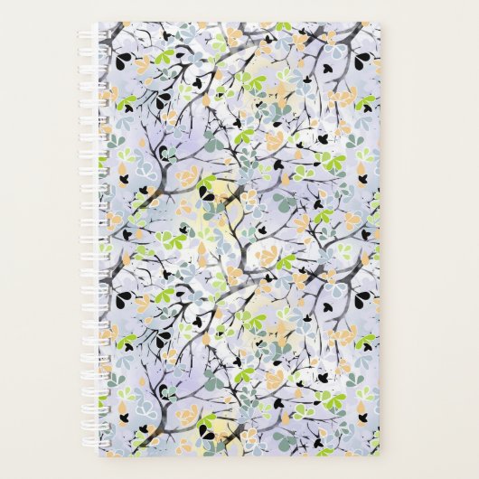 Abstract patroon, najaarspatroon planner (Voorkant)