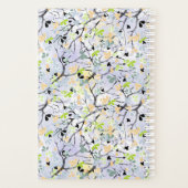 Abstract patroon, najaarspatroon planner (Achterkant)