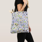 Abstract patroon, najaarspatroon tote bag (Dichtbij)