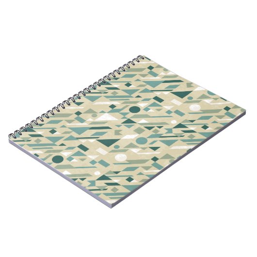 Abstract patroon notitieboek (Linkerzijde)