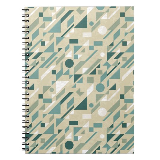 Abstract patroon notitieboek (Voorkant)