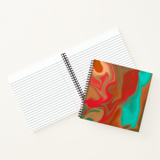 abstract patroon. notitieboek (Binnen)