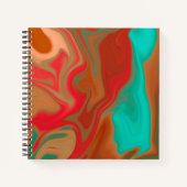 abstract patroon. notitieboek (Voorkant)