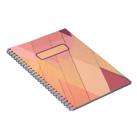 Abstract patroon notitieboek (Rechterzijde)