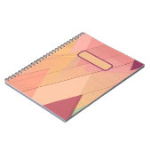 Abstract patroon notitieboek (Linkerzijde)